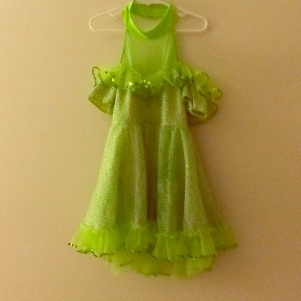 Sequin Costume Dress Tutu Art Stone